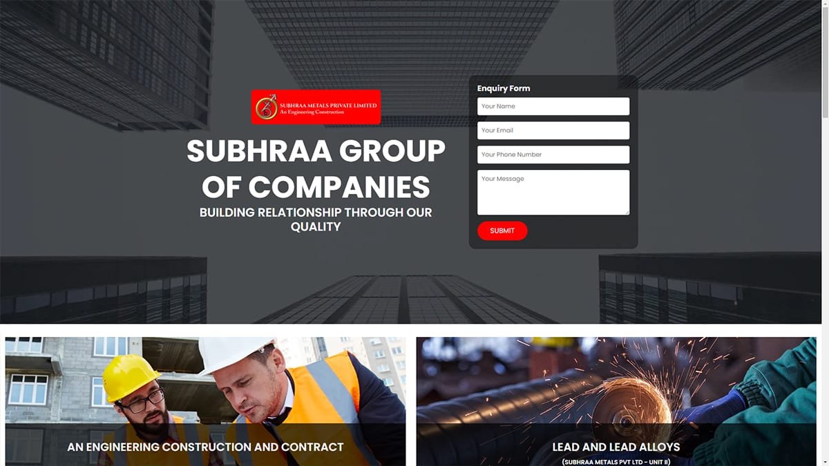 Subhraa Metals Chennai