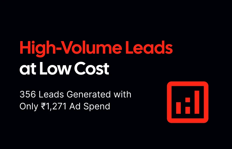 Performance Case Study: Scalable Lead Generation at Optimized Cost