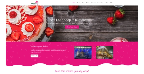 Madhav’s Cake House