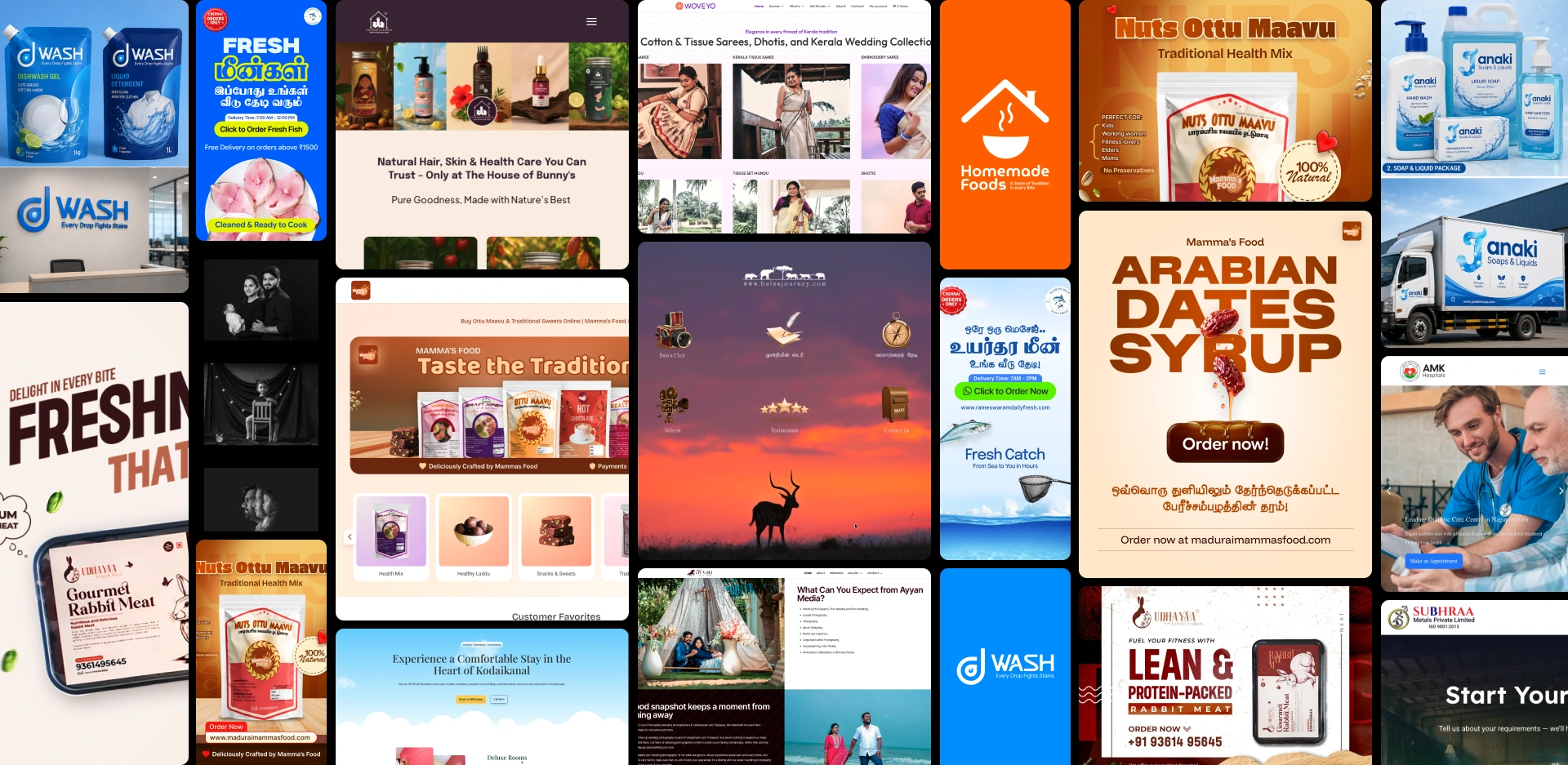 We design and develop fast, SEO-ready websites that turn visitors into clients — for businesses, creators, and brands across the world.