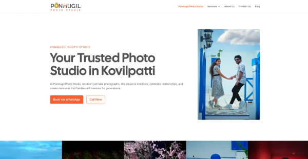 Ponmugil Photo Studio, Kovilpatti.